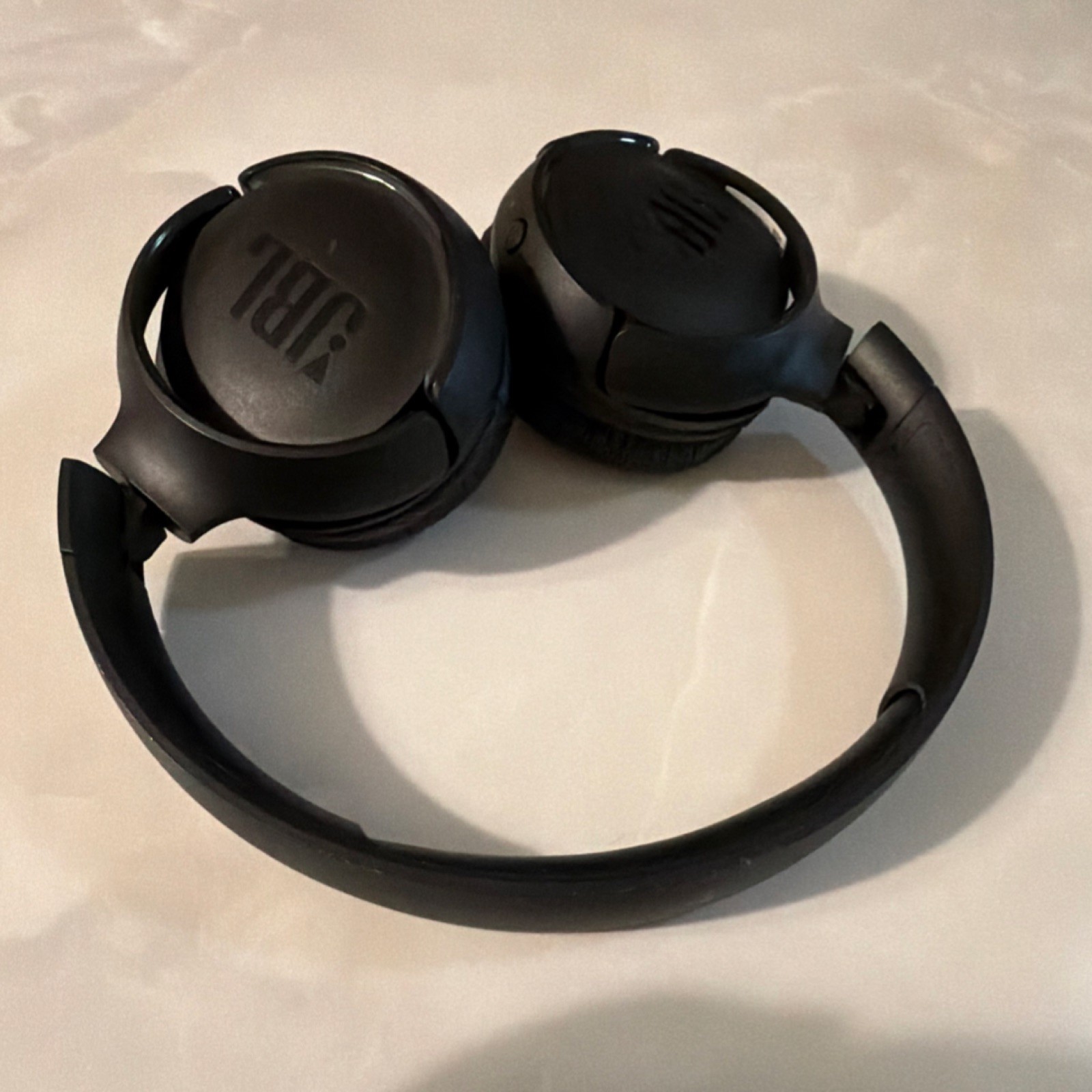 JBL Black Headband Double On-Ear Headphones Ear-Pad (On the Ear) Stereo Sound