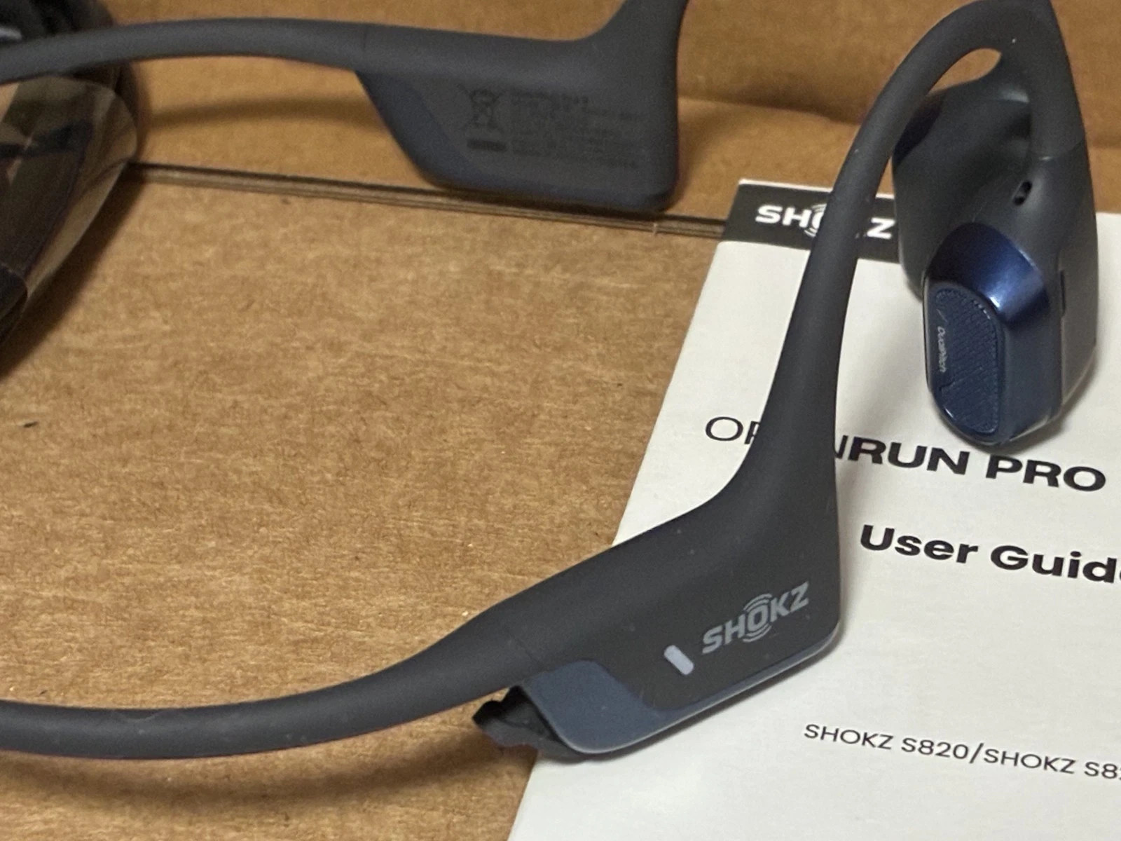 Shokz OpenRun Pro 2 Bone Conduction Open-Ear Sport Headphones -Blue (S820)