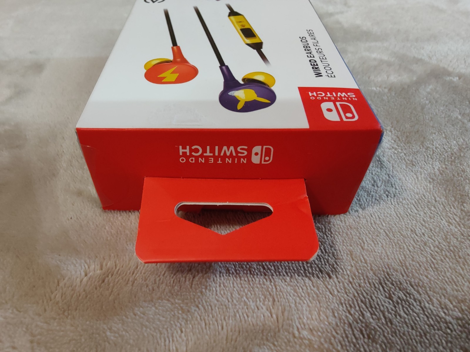 PowerA Wired Earbuds Nintendo Switch Pokemon Pikachu Blossom 3.5 mm Headphones