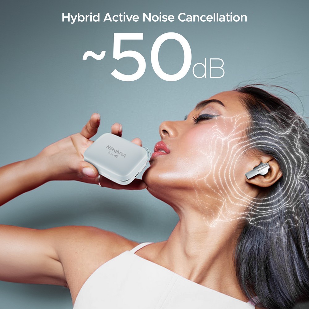 boAt Nirvana Ivy Wireless Earbuds, 50 Hours Playback, 50dB ANC, 360 Spatial…