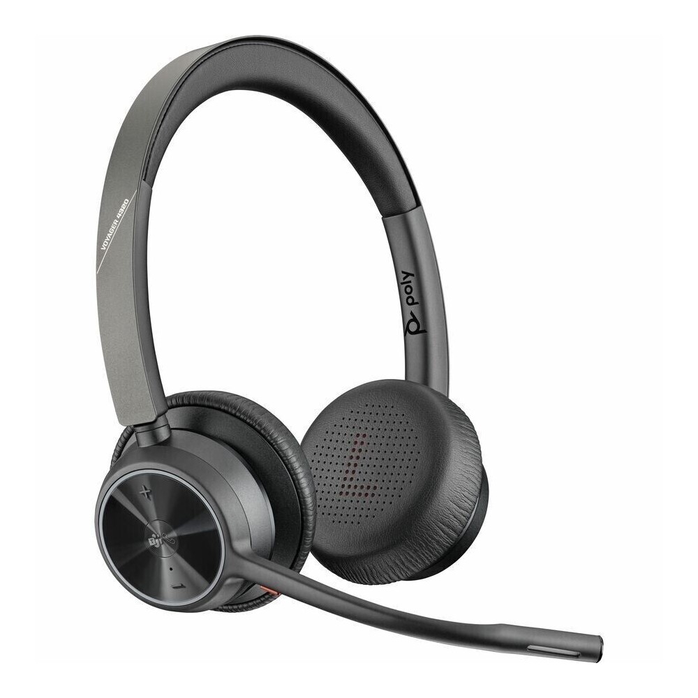 HP 7E2M3AA#ABA POLY VOYAGER 4320-M MICROSOFT TEAMS CERTIFIED USB-C HEADSET +BT70