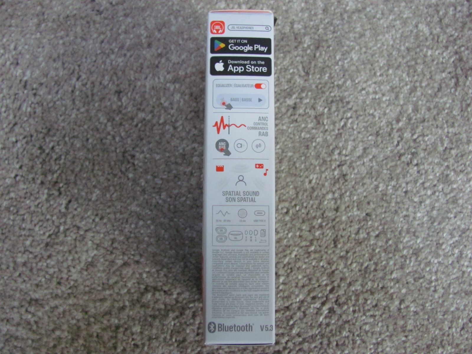 JBL Tune Buds 2 True Wireless Noise Cancelling Earbuds – White (JBLTBUDS2WHTAM)