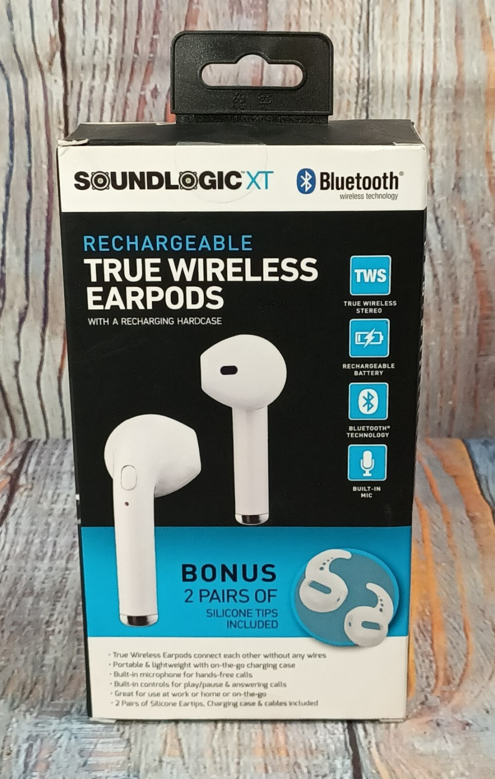 SoundLogicXT Rechargeable True Wireless Ear Pods – BRAND NEW