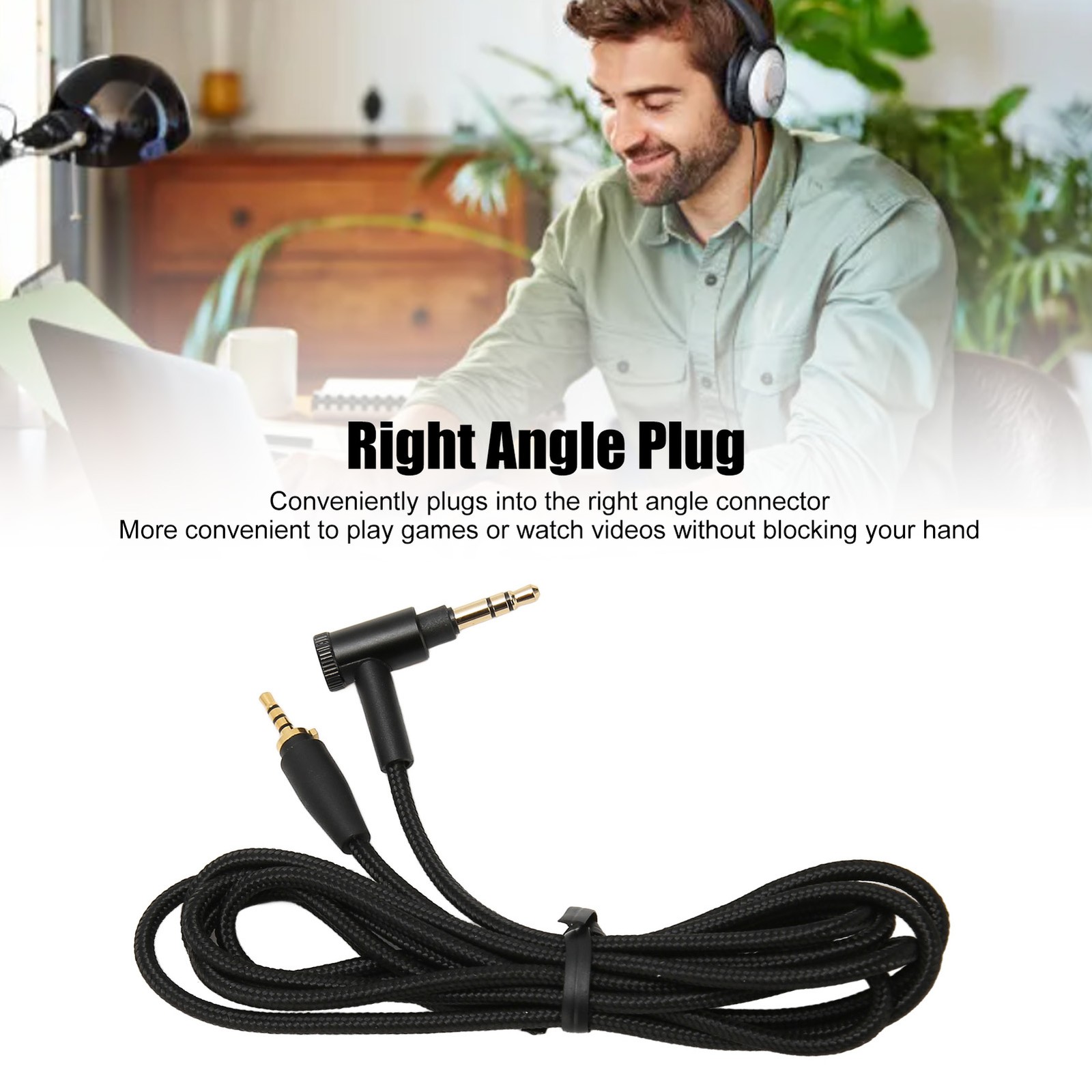 Headphone Sound Cable Compatible For XL For Headphone LHUA
