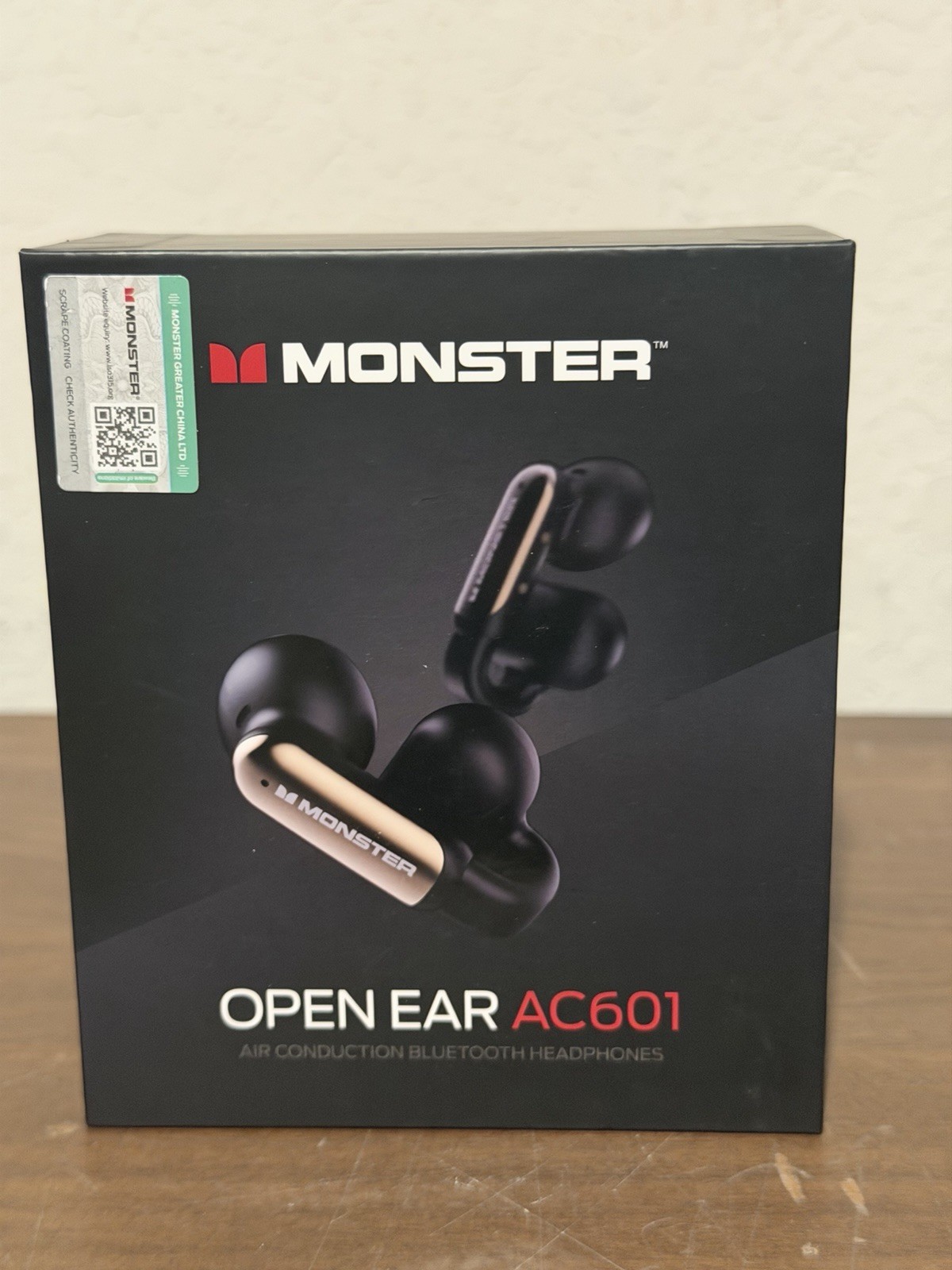 Monster Open AC601 Bluetooth Earbuds, Crystal Clear Call, USB-C Charging, Blueto