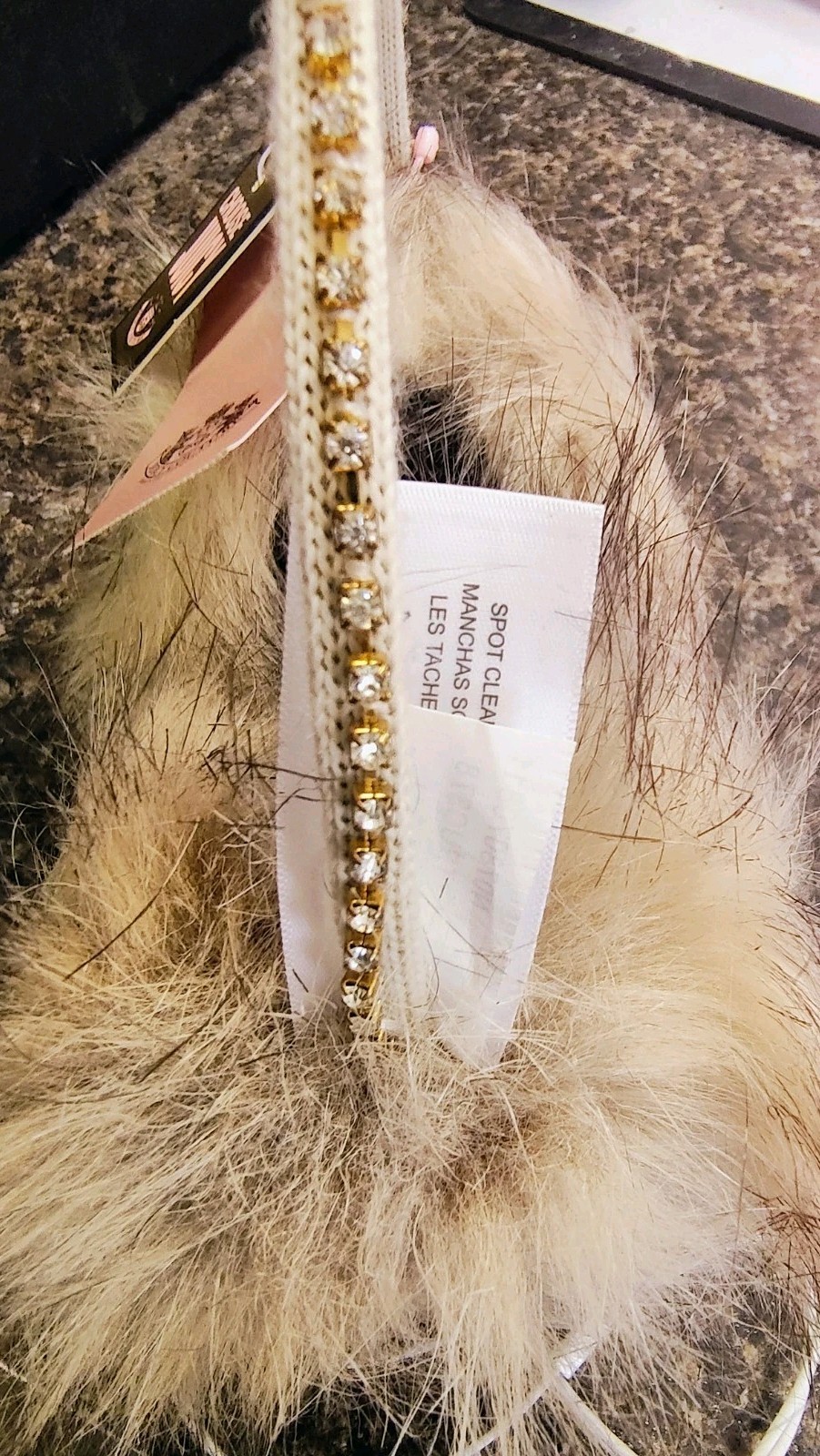 Juicy Couture Earmuff Headphones Faux Fur NWT Wired Y2K Pink Box Gift