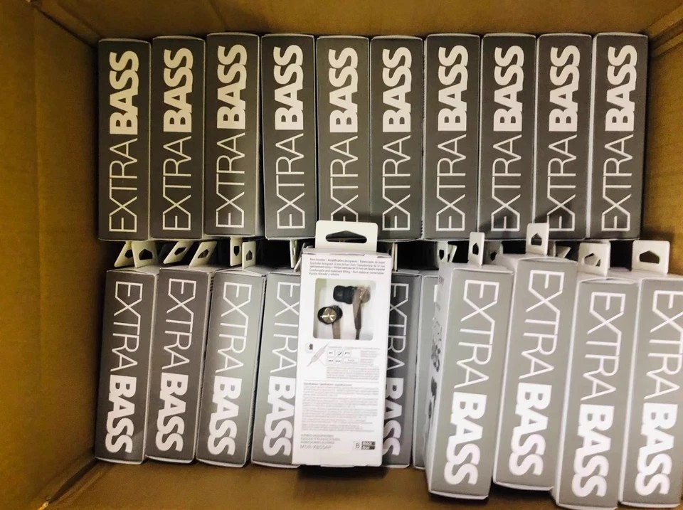 SONY MDR-XB55AP Bass Booster In-Ear Headphones In-line Remote Mic For-2 Colors
