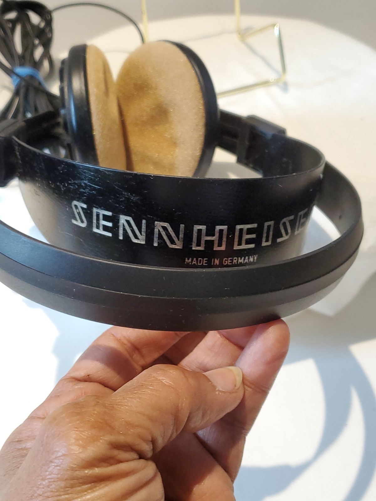 VTG 1980 Sennheiser HD 420 Headphones Original Box Made In Germany- WORKING