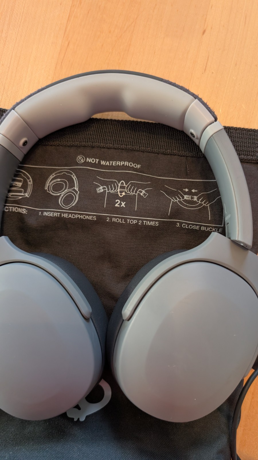 Skullcandy Crusher Evo Wireless Bluetooth Headhones, Flat-Folding OverEar Design