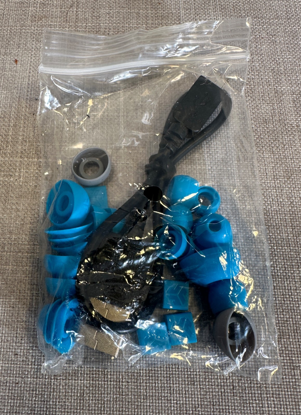 JLab Audio Original JBuds Wireless Bluetooth Earbuds w/ over ear mount – BLUE
