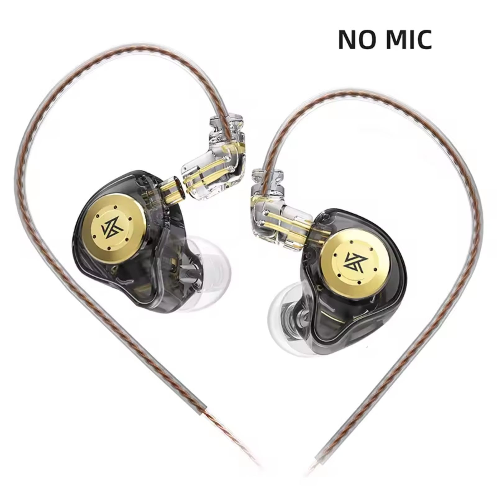 Kz Edx Pro Earphones Dynamic in Ear Monitor Hifi Wired Headphones Bass Stereo Ga