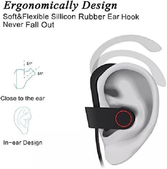 Waterproof Bluetooth 5.0 Earbuds Stereo Sport Wireless Headphones in Ear Headset