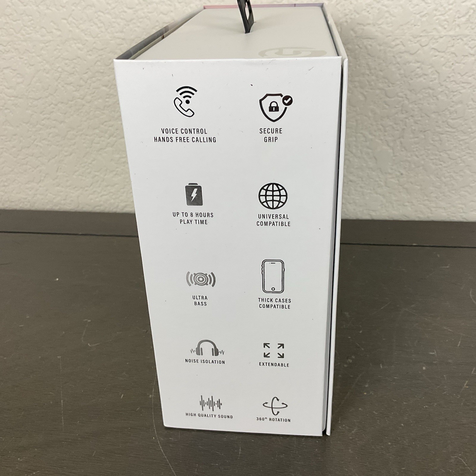 Lifestyle Advanced Travel Combo Wireless Bluetooth Headphones/Phone Holder | NIB