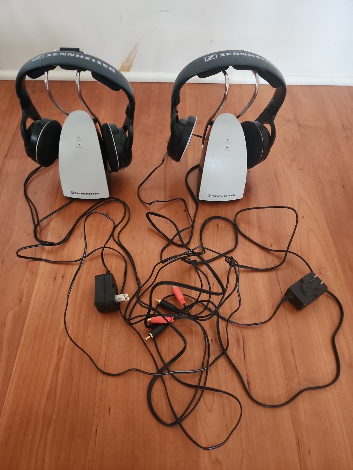 Pair Of SENNHEISER HEADPHONE TR120 SYSTEMS Not Tested