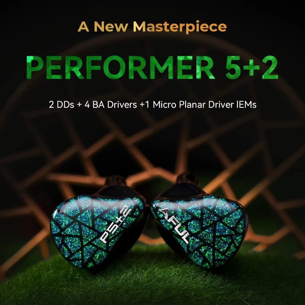 AFUL Performer 5+2 / Performer 7 2DD+4BA+1Micro Planar In Ear Monitor Earphones