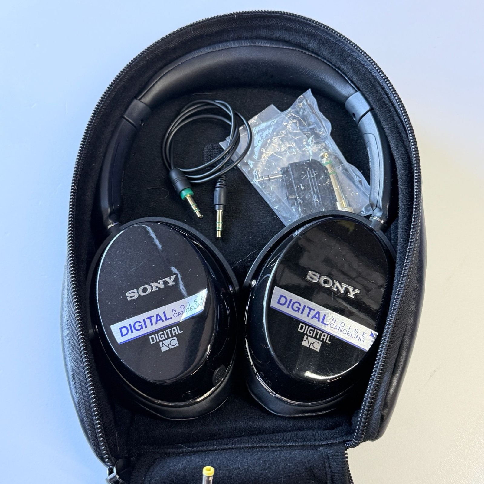Sony MDR-NC500D Digital Noise Canceling Headphones with AC Adapter and Case