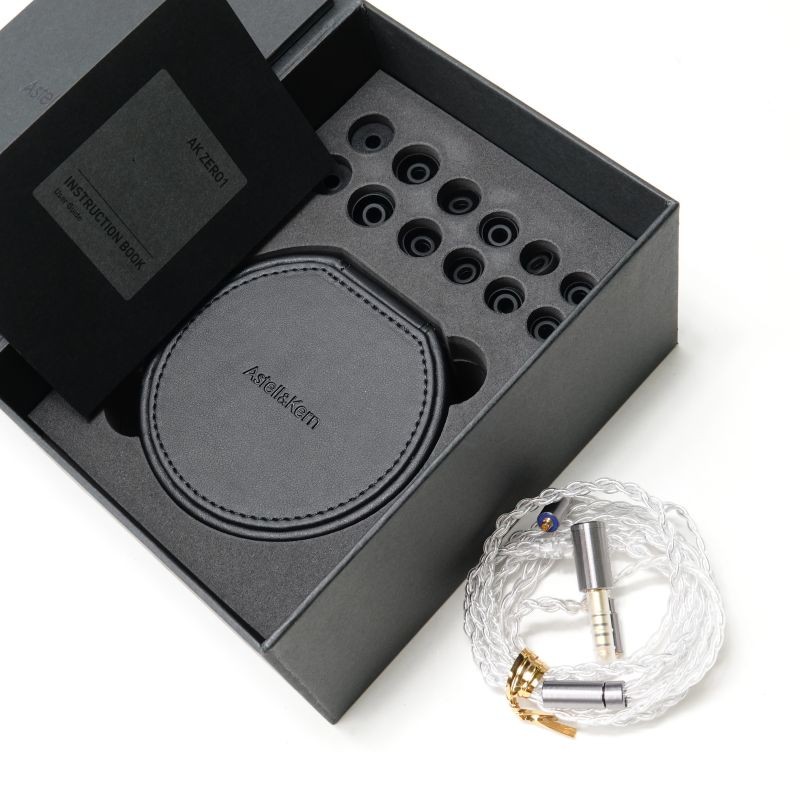 Astell&Kern AK ZERO1 Special Package Hybrid IEM 3.5mm 4.4mm Box Used