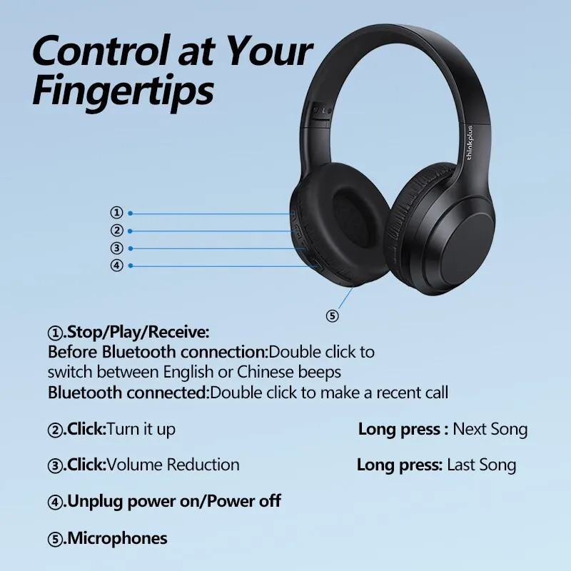 Lenovo Thinkplus TH10 TWS Stereo Headphone Low Latency With Long Endurance