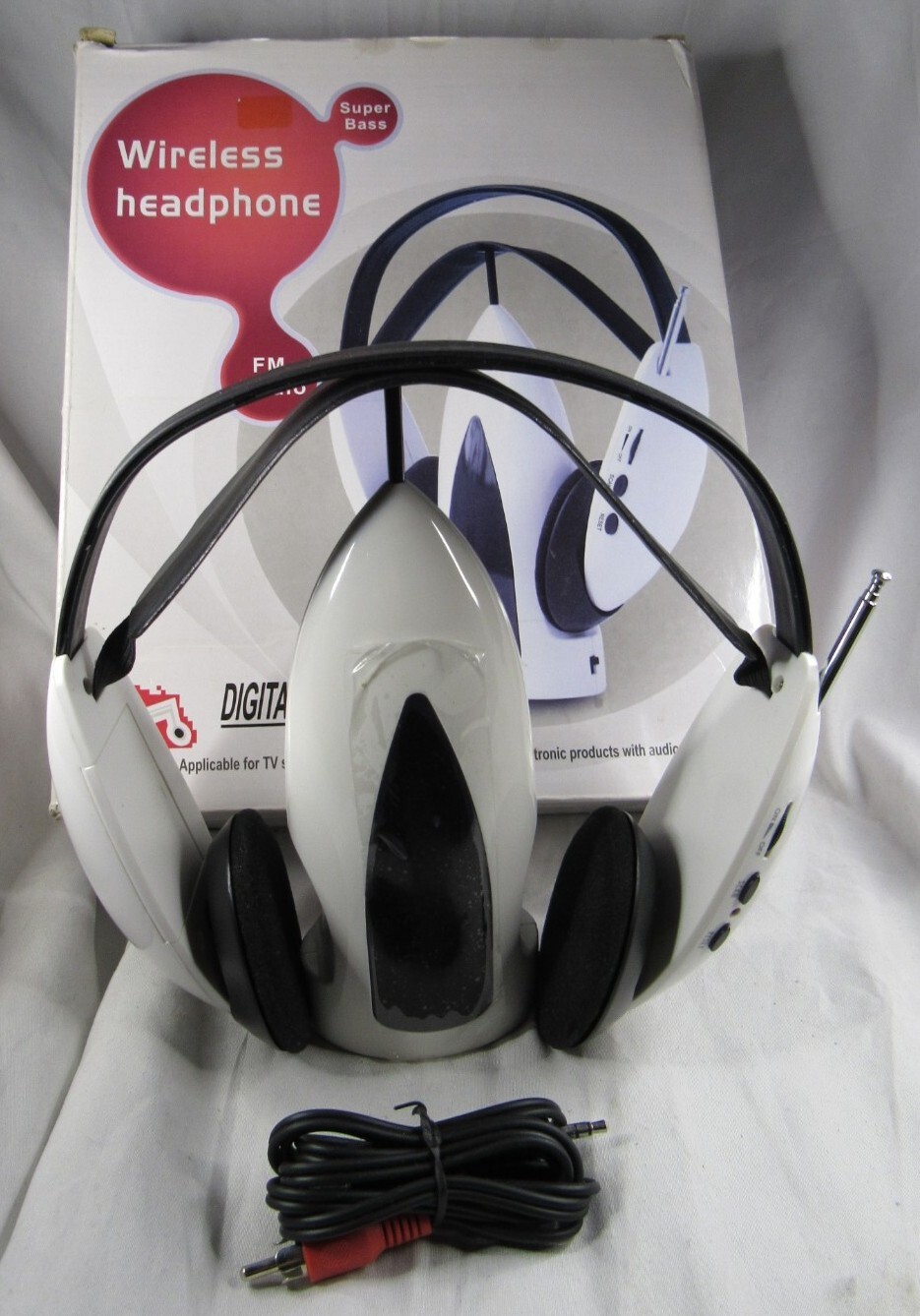 Global GeoSonic Digital Pioneer 006 Wireless Headphones Transmitter Reciever-107