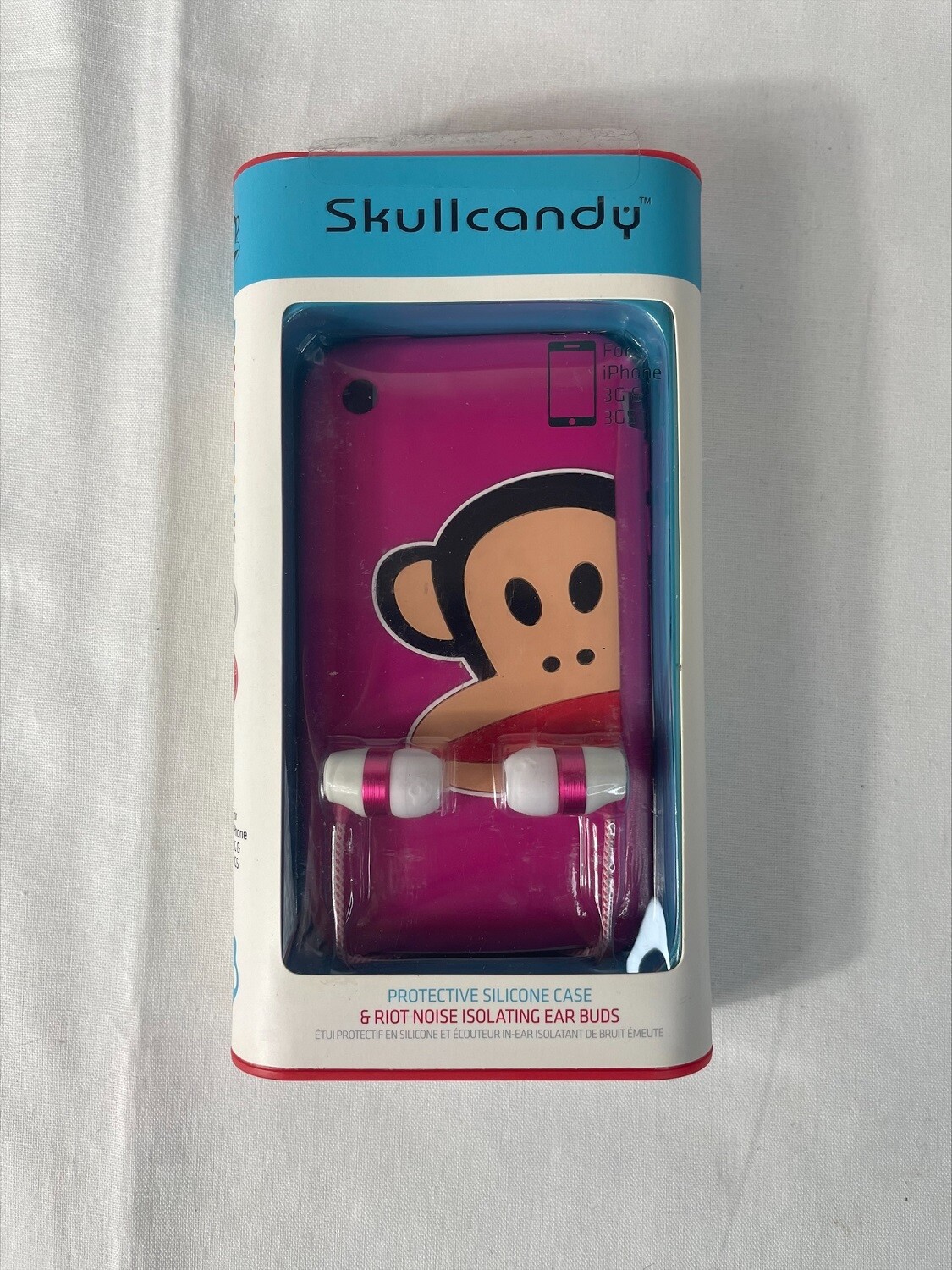 Five Sets of Skullcandy Paul Frank Riot 11mm Earbuds in White Brand New