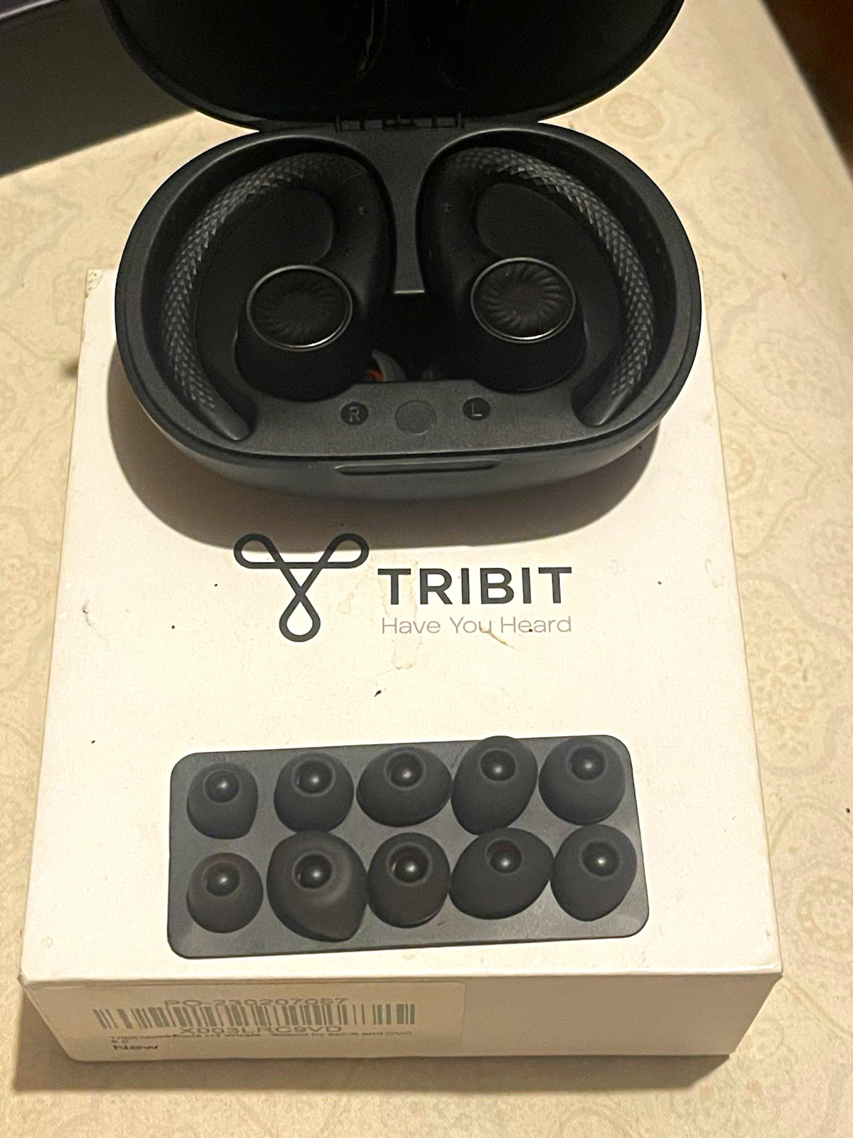 Tribit MoveBuds H1 True Wireless Bluetooth In-Ear Earbuds Black BTH95