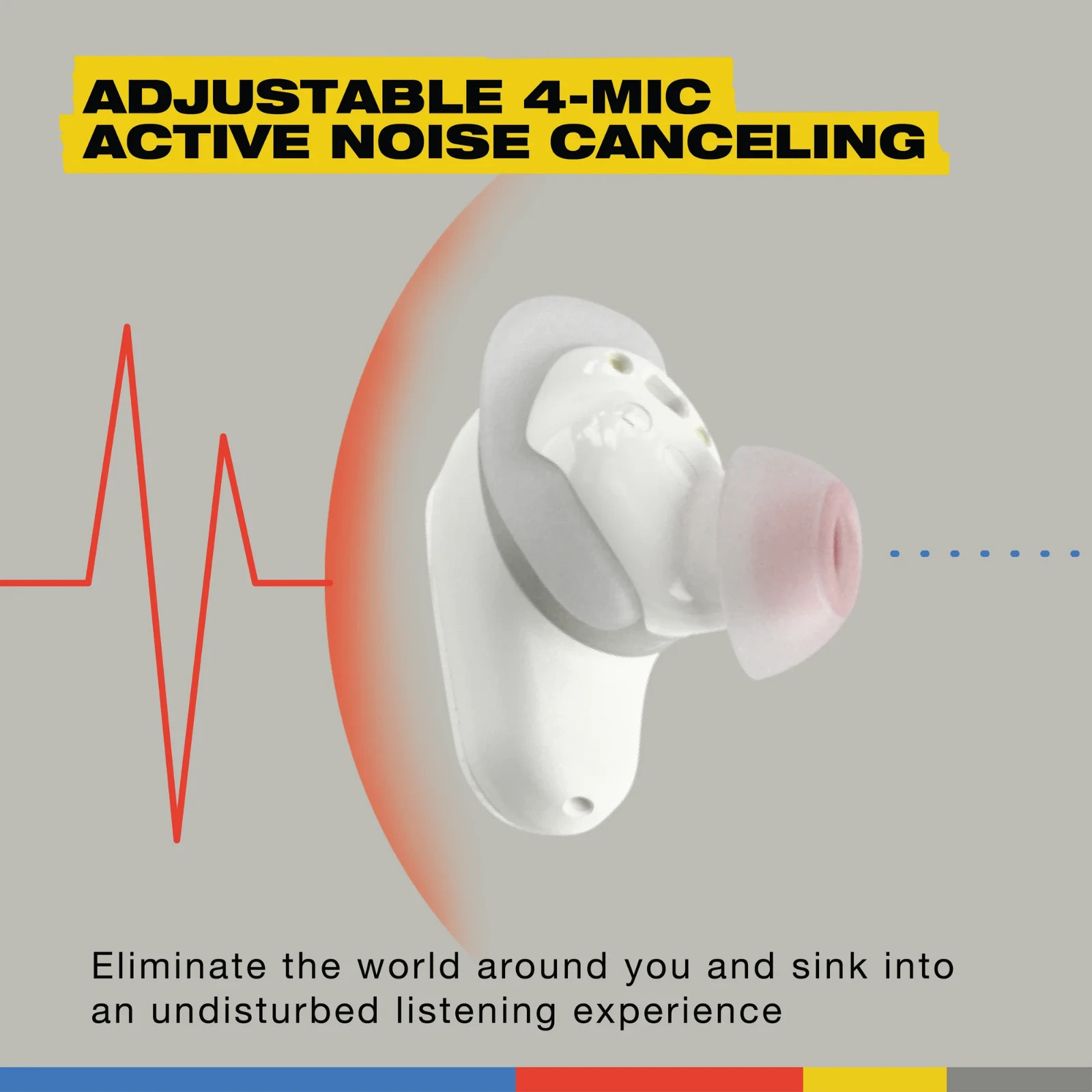 Skullcandy Method 360 ANC XT (Certified Refurbished)- Bone