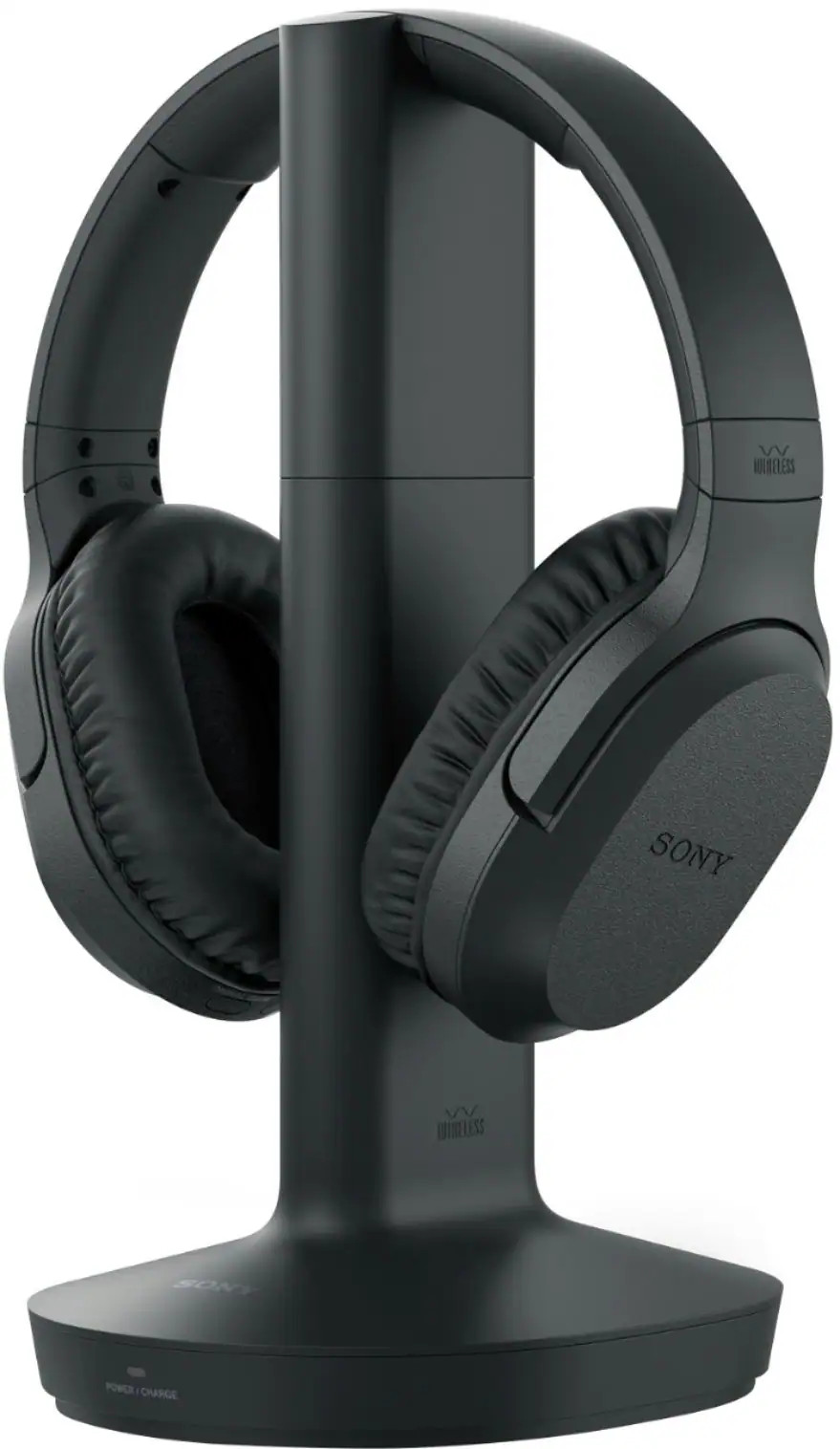 Sony WH-RF400 RF Wireless Headphone System for TV Listening – Black (Used) #b