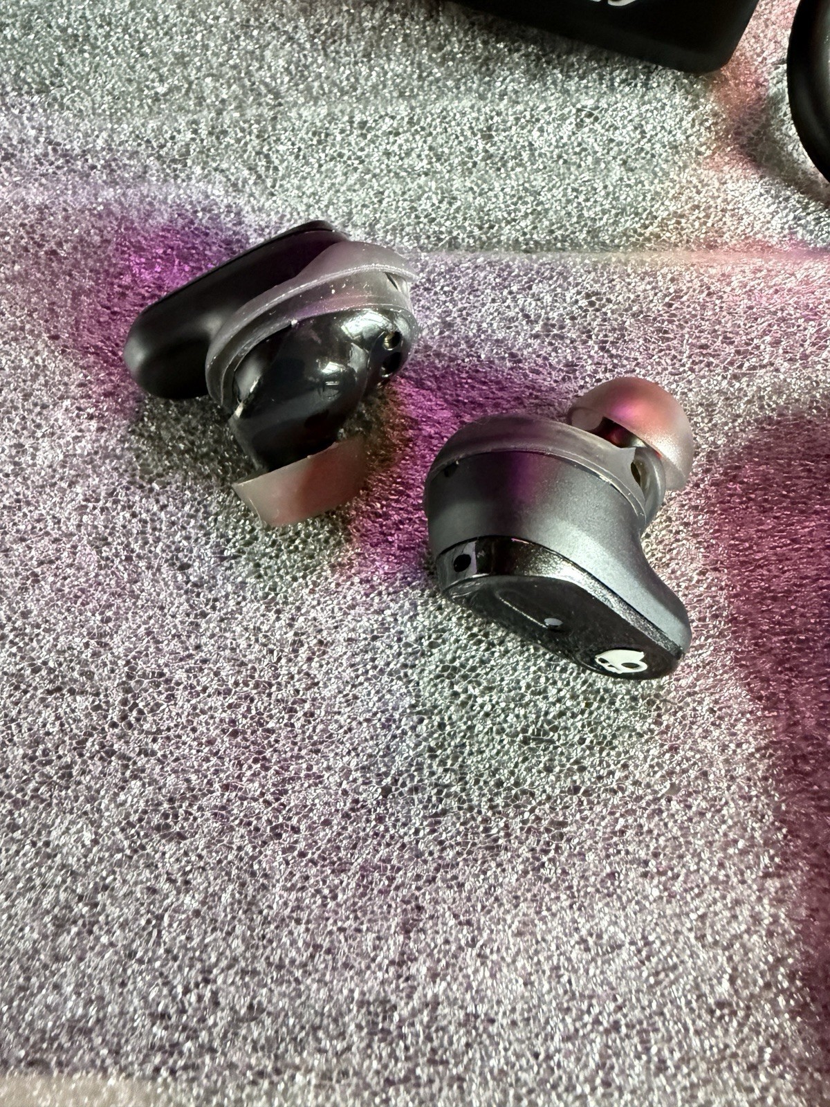 Skullcandy-Method 360 ANC XT Earbuds Black + 2 charging cables FREE SHIPPING