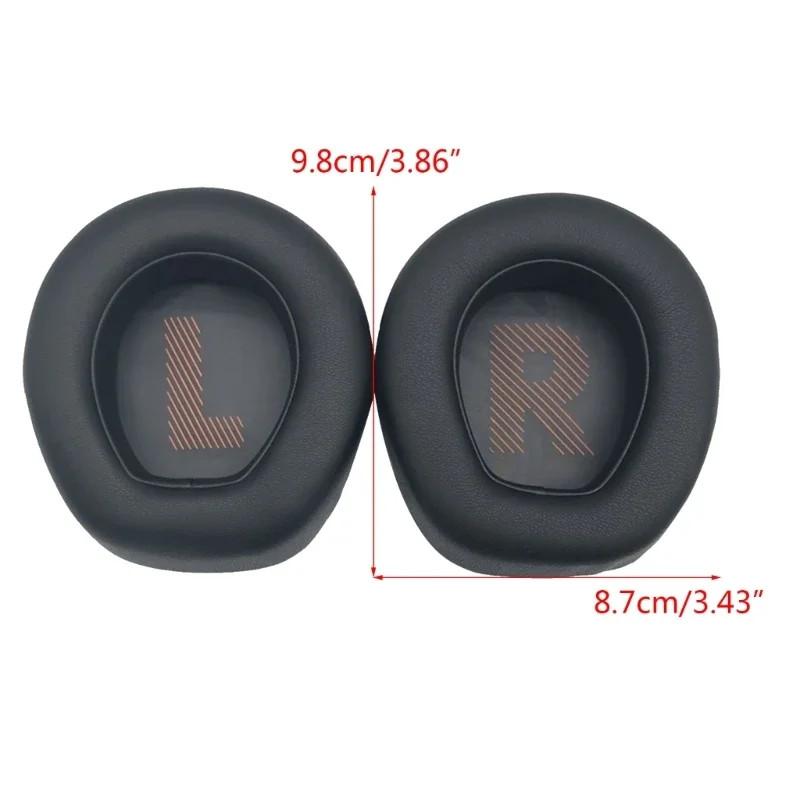 1 Pair Replacement Memory Foam Ear Pads Cover for JBL Quantum 200 300 Headphone