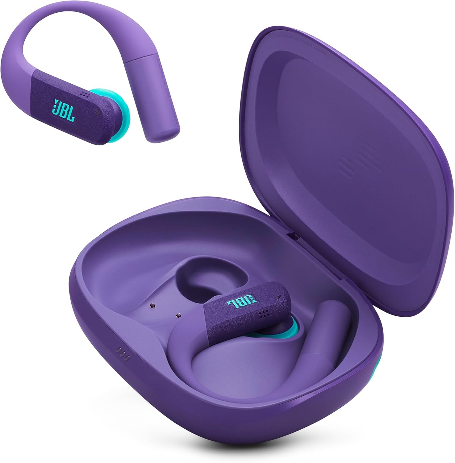 JBL Endurance Peak 4 True Wireless Sport Earbuds Purple