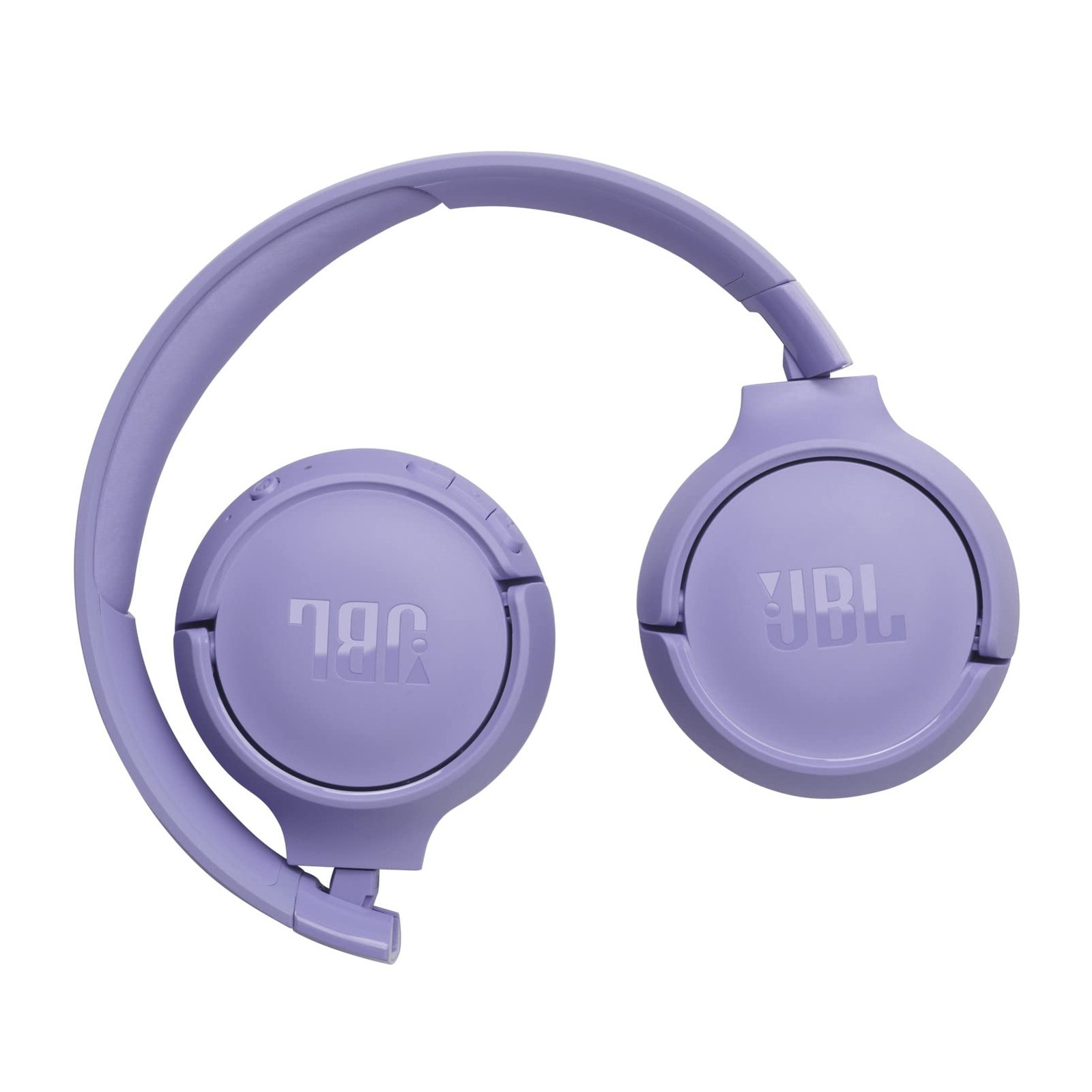 JBL TUNE 520BT Bluetooth On-Ear Headphones, Purple, 57H, USB-C, Multi-Point