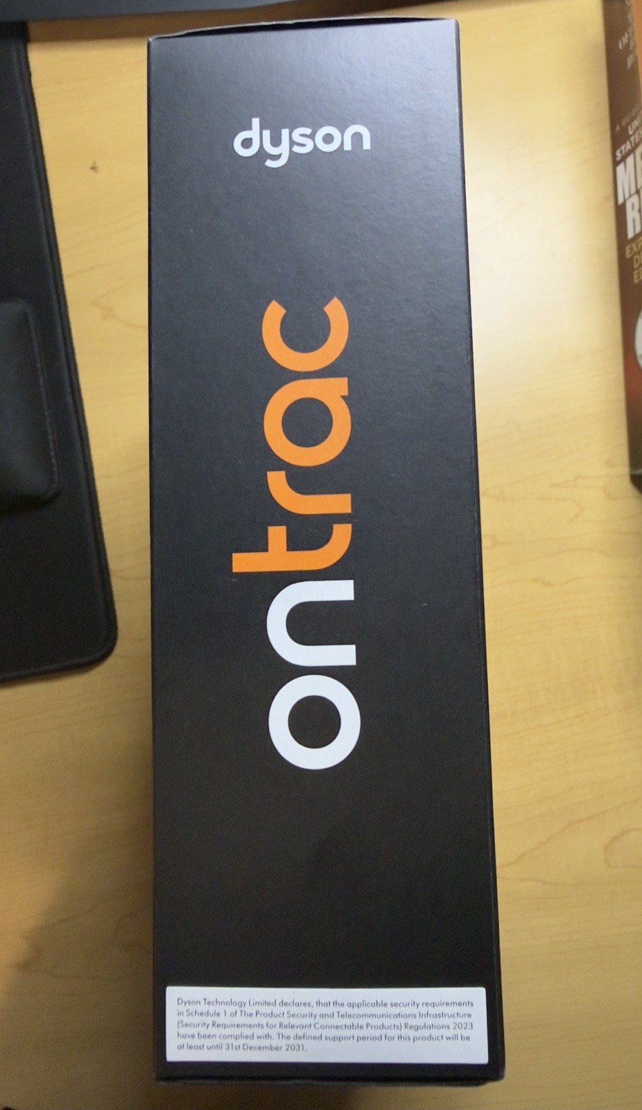 Dyson Ontrac Bluetooth Headphones, Noise Cancelling, CNC Copper/Blue New In Box!