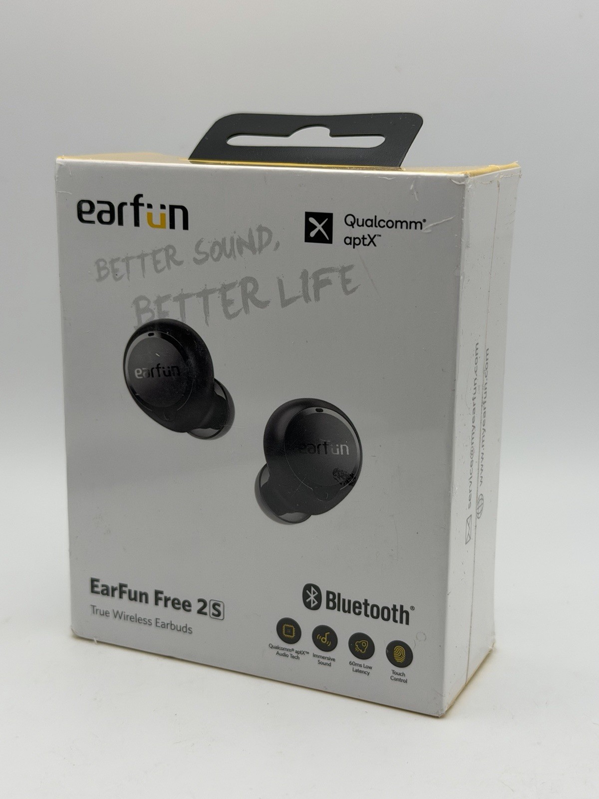 EarFun Free 2S True Wireless Earbuds IPX7 Waterproof Touch Control NIB