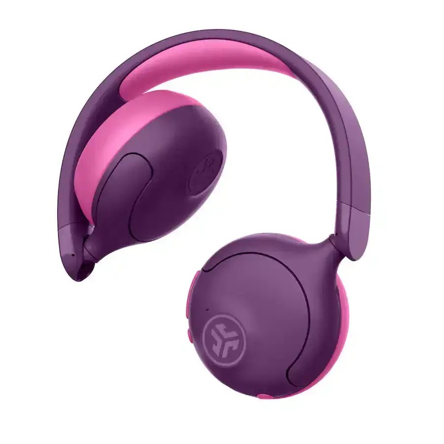 JLab JBuddies Folding Kids Wired Headphones Toddler Pink/Purple New Sealed