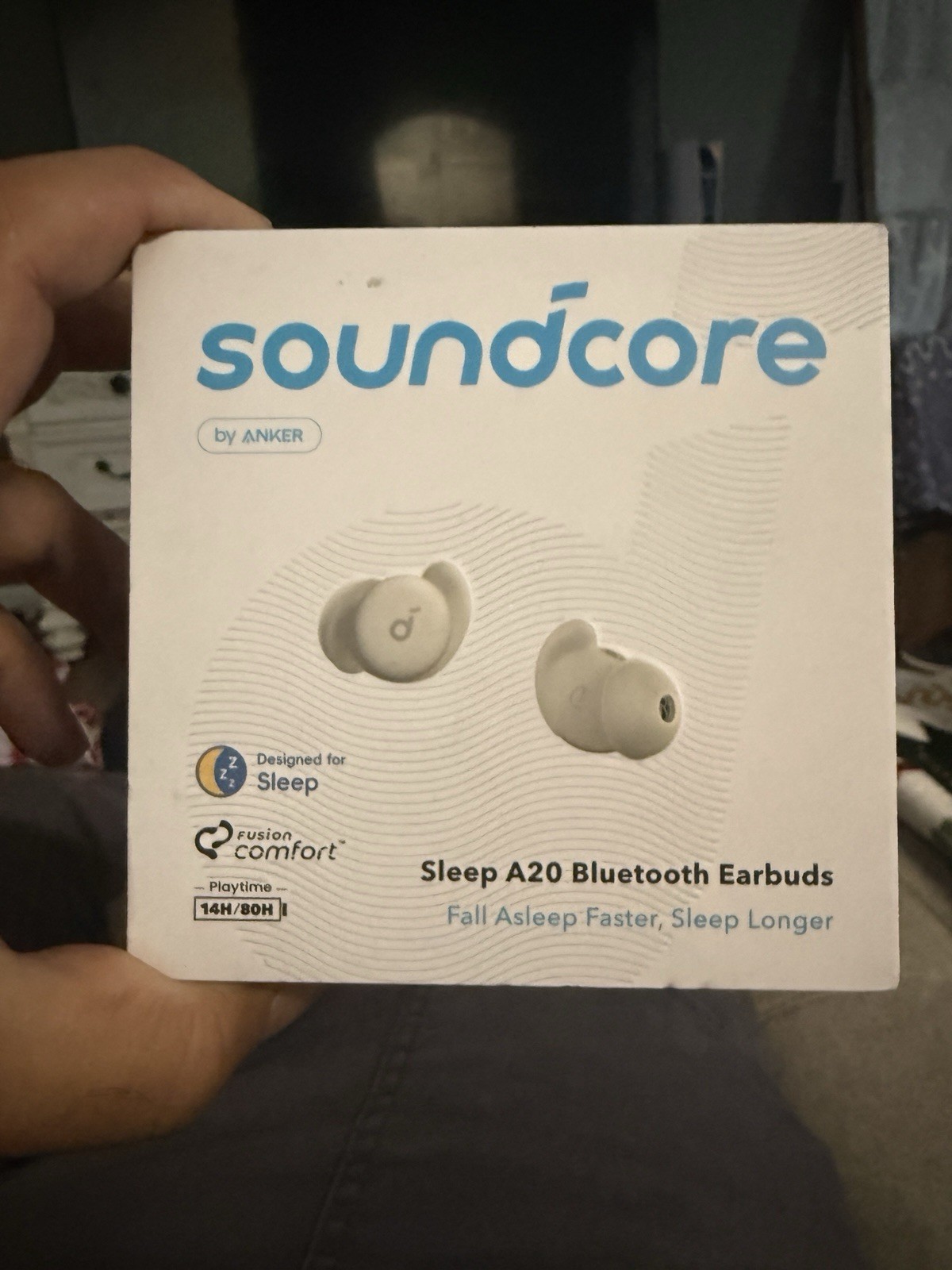 Soundcore Sleep A20 Earbuds Noise-Blocking, Sleep Headphones with Monitoring
