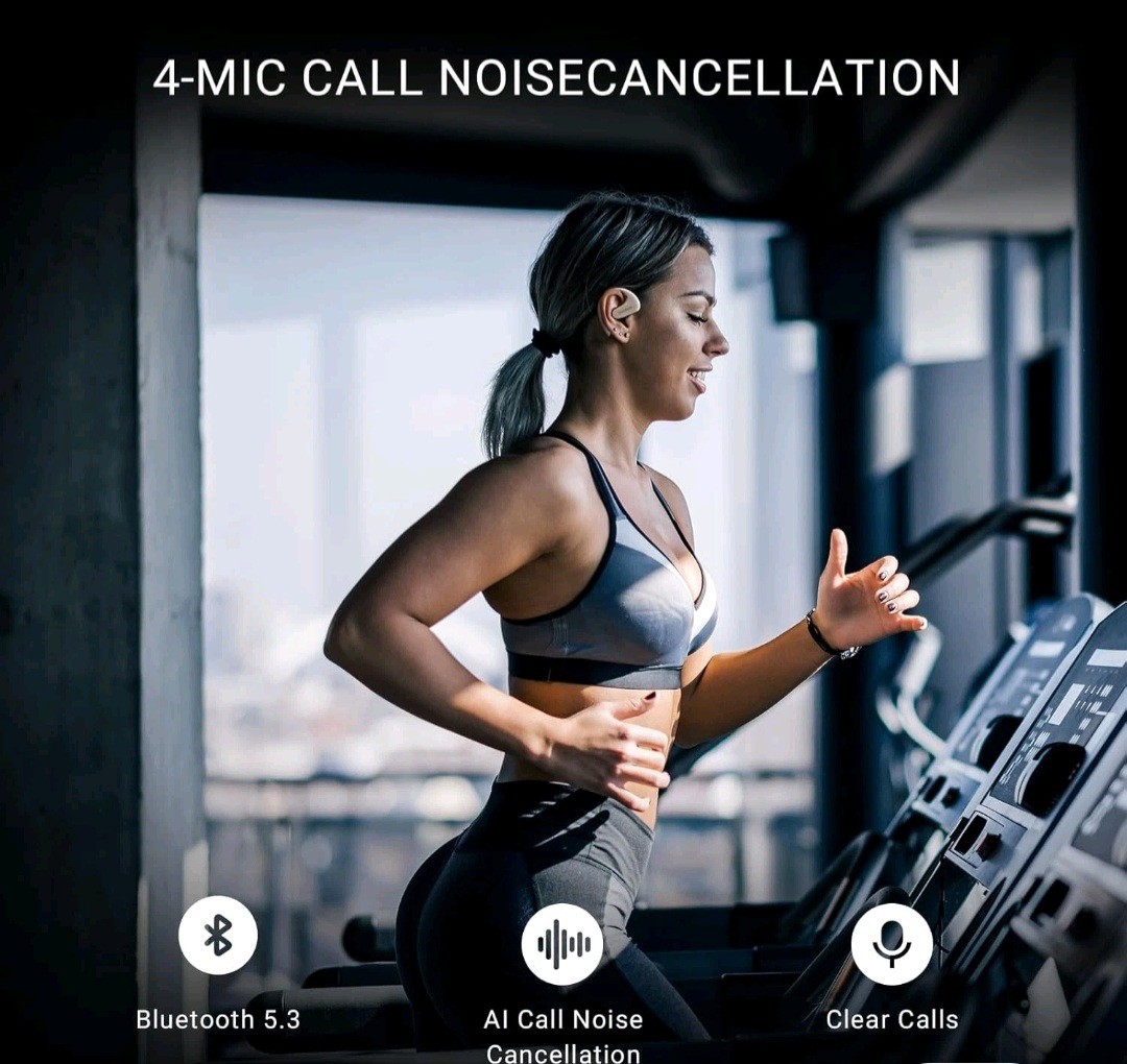 OpenRock S Open-Ear Air Conduction Headphones Wireless Earphones (Beige)