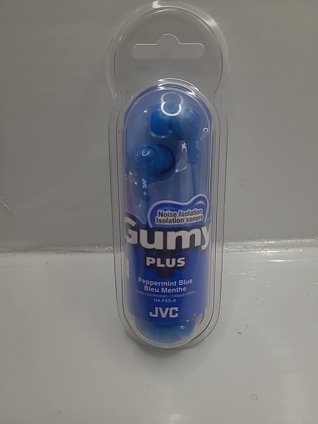 Jvc Gumy Plus Stereo Wired Headphones Earbuds Noise Isolation Peppermint…