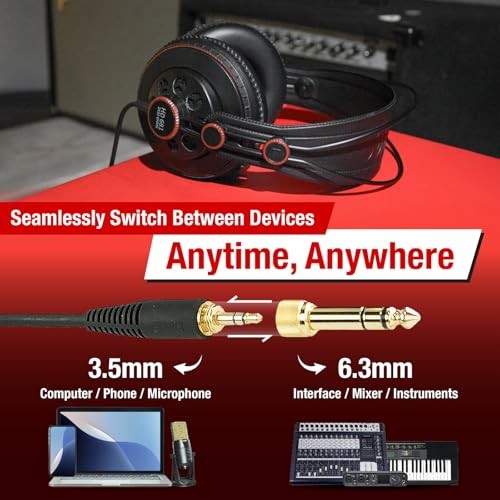 Superlux Semi-Open Professional Monitor Headphones Black HD681