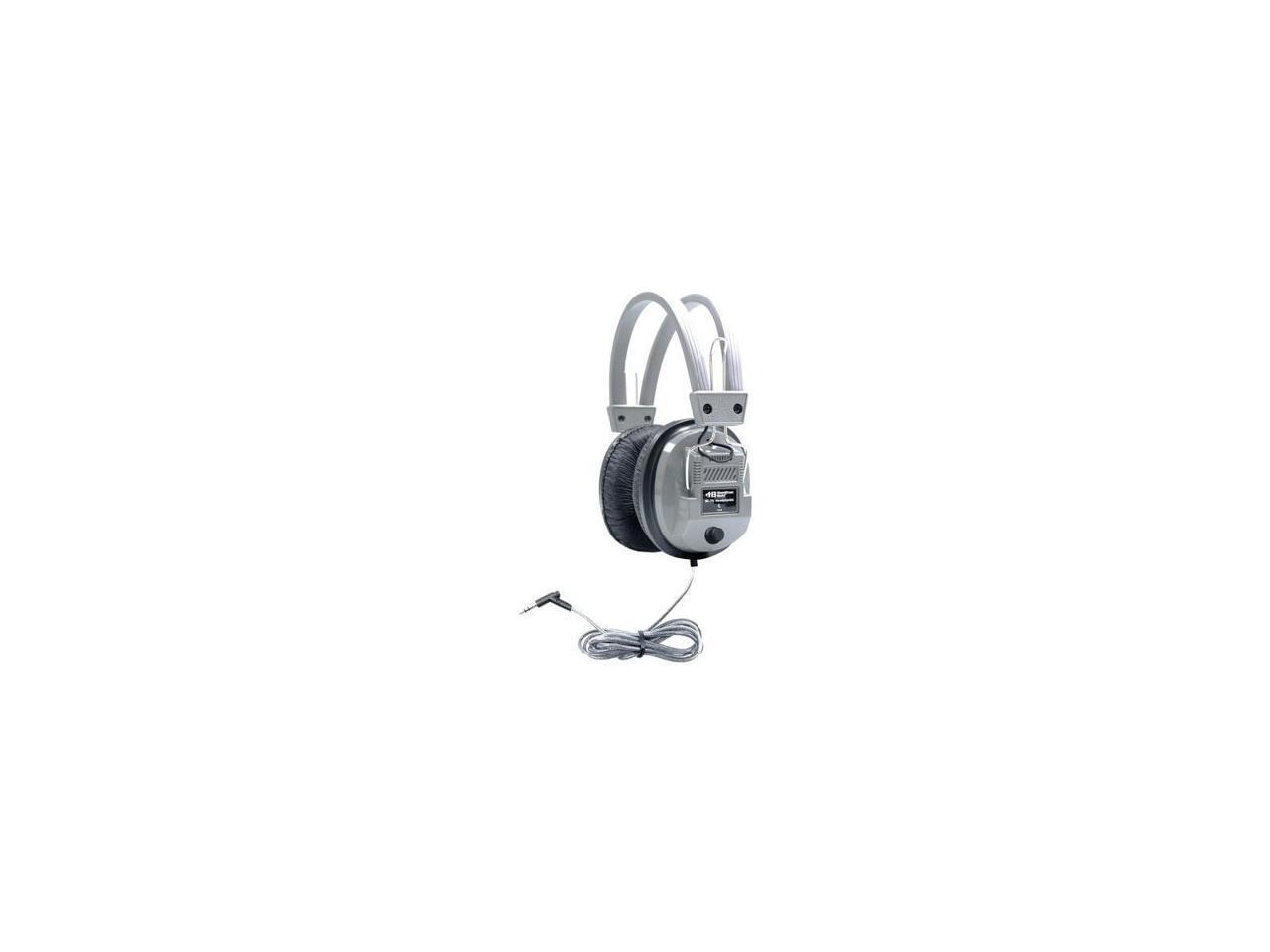 HamiltonBuhl SC-7V SchoolMate Deluxe Stereo Headphone with 3.5mm Plug & Volume C