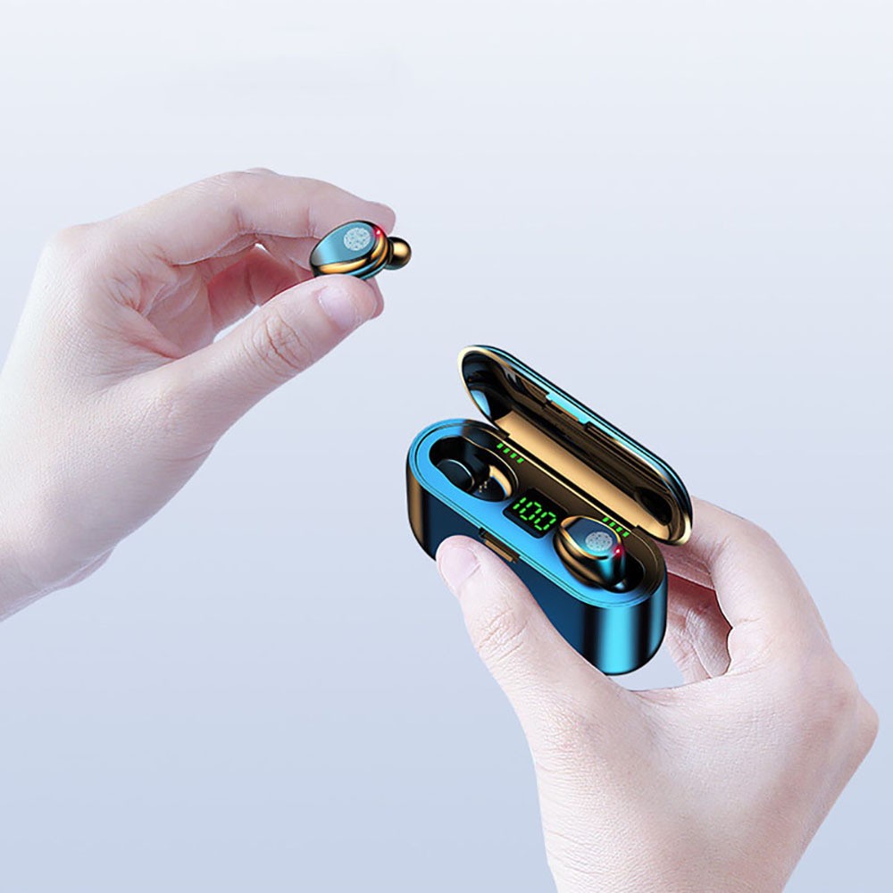 Waterproof Bluetooth 5.0 Wireless Earbuds For iPhone Samsung Android Phones
