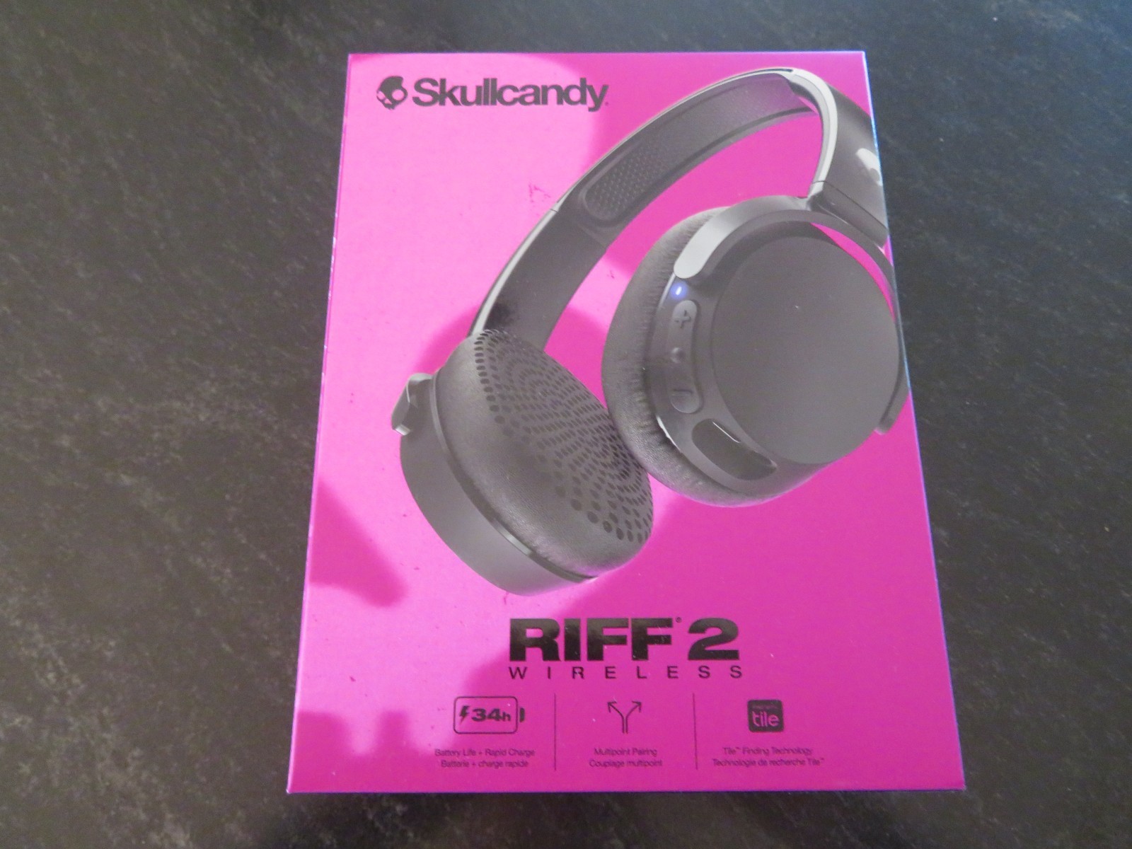 Skullcandy Riff 2 XT Wireless On-Ear Headphones – New & Sealed –