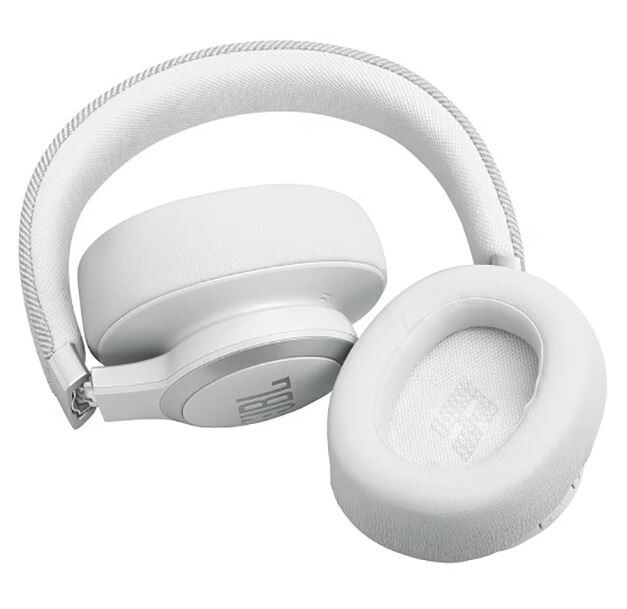 JBL Live 660NC Wireless Over-Ear Headphones – White