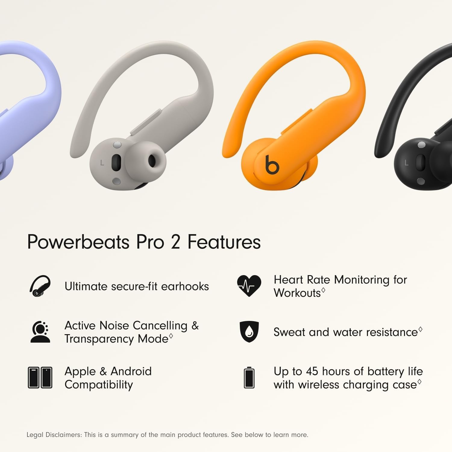 Beats Powerbeats Pro 2 – Wireless Noise Cancelling (Model: MX743LL/A)