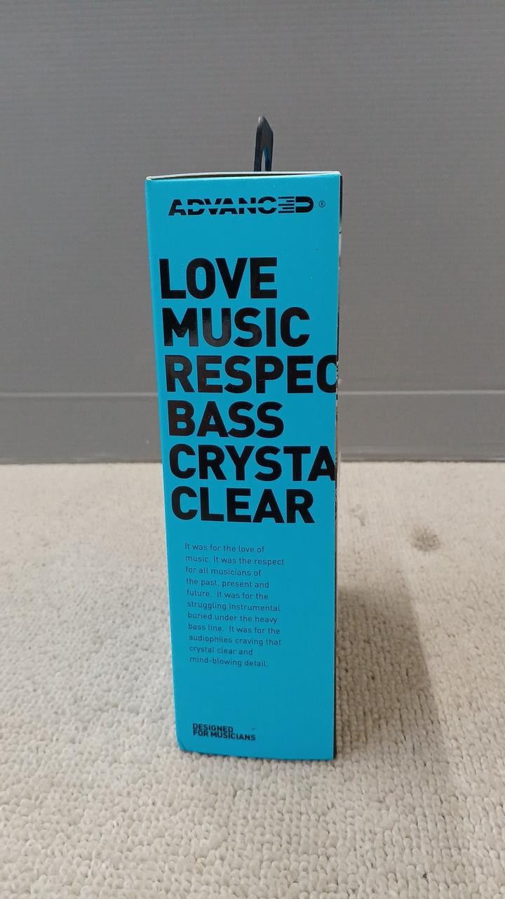 ADV Model 3 BA2 Earphones 20Hz-40kHz Balanced Armature Unopened