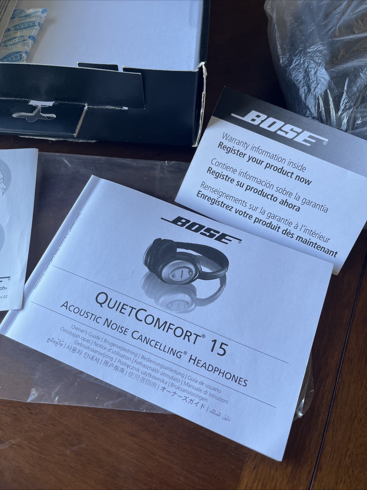 Bose QuietComfort 15 Acoustic Noise Cancelling Headphones