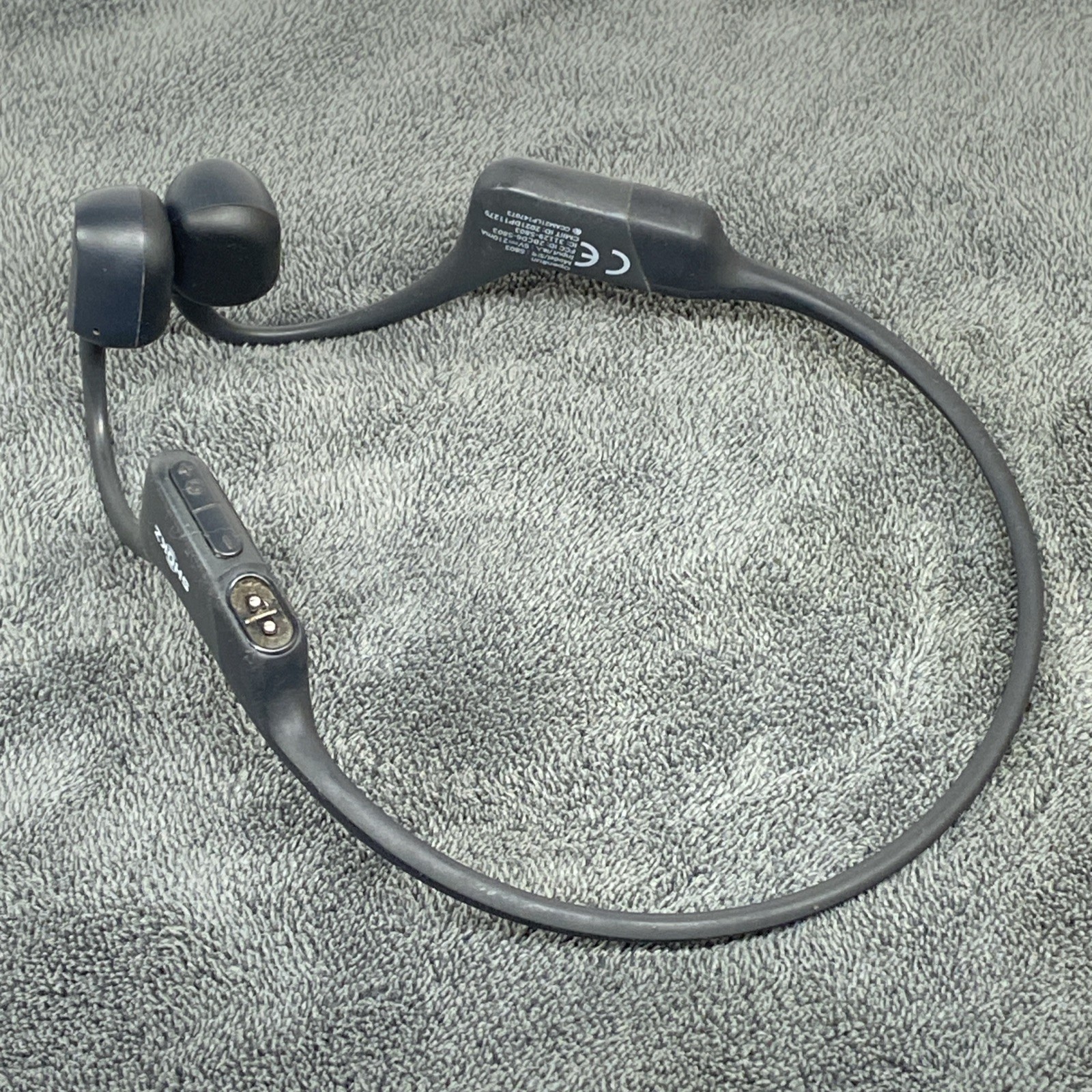 Shokz OpenRun Wireless Bone Conduction Headphones Black S803