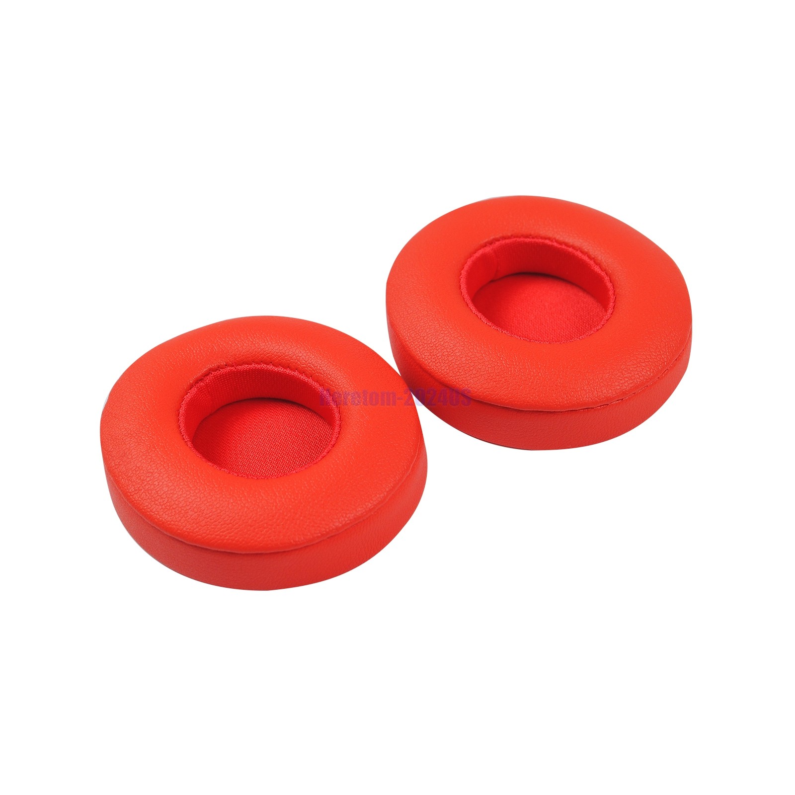 1 Pair Ear Pads Cushion For Beats Dre Solo 2 3 Headphones Replacement China Red
