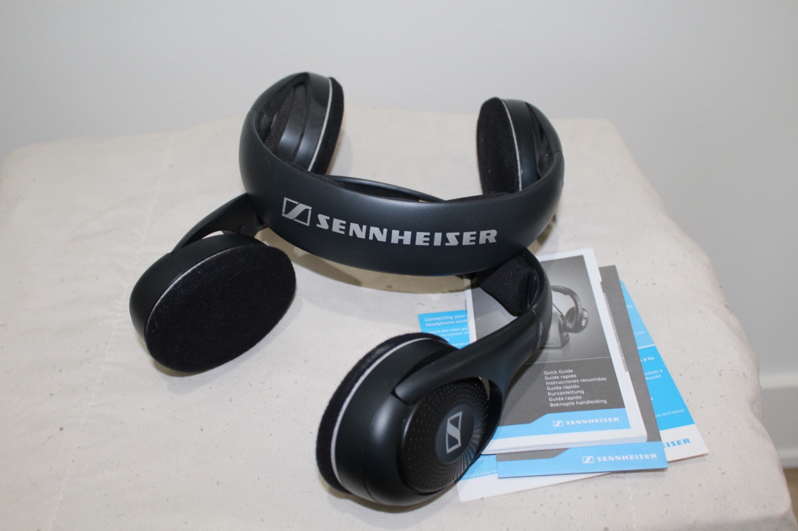 Sennheiser RS 120 II On-Ear Wireless Stereo Headphone System – Silver