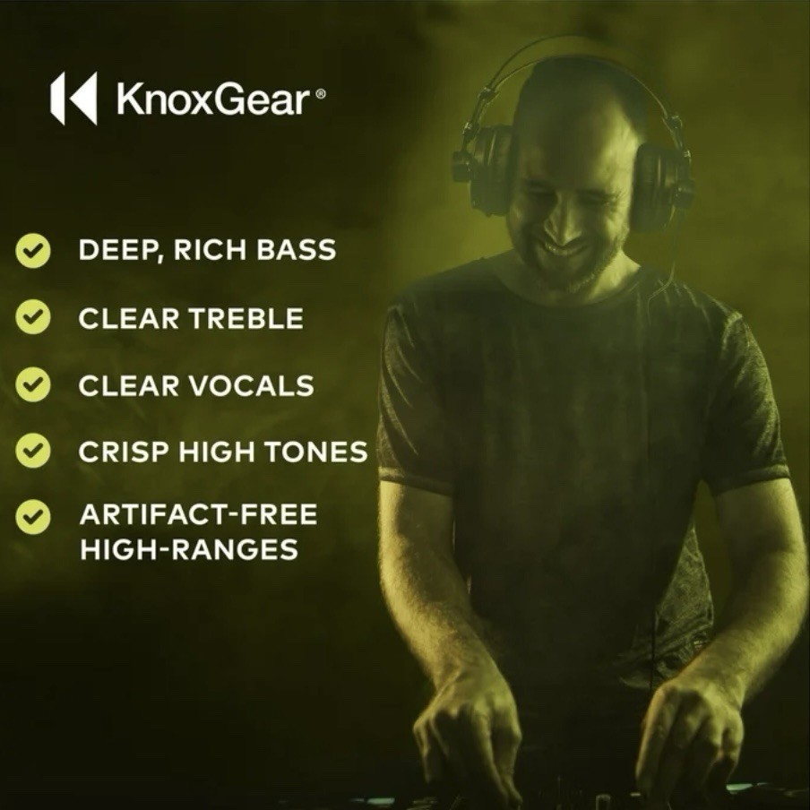 New Set Knox Gear Desktop Microphone Stand, Pop Filter, And Blue Yeti Microphone