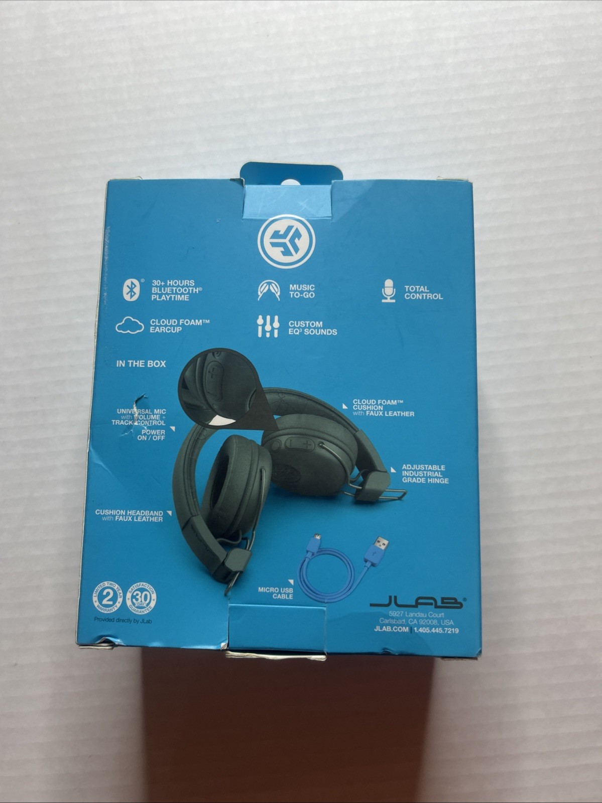 Jlab Studio Wireless On-Ear 30+ hours Headphones- sealed.